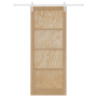 Puerta Deslizante  con Juego de Herrajes 93x232 cm Madera Sólida de Pino | Foro24.es | Tu tienda online para hogar, jardín y más Foro24.es