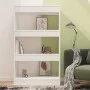 Glossy white engineered wood shelf/divider 60x30x103 cm by vidaXL, Bookcases and shelves - Ref: Foro24-811661, Price: 52,02 €...
