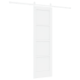 Puerta Deslizante  con Accesorios Blanca 61x198.5 cm Madera Maciza de Pino | Foro24.es | Tu tienda online para hogar, jardín y más Foro24.es