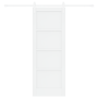 Puerta Deslizante  con Juego de Accesorios Blanca 73.5x198.5 cm de Madera Maciza de Pino | Foro24.es | Tu tienda online para hogar, jardín y más Foro24.es