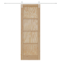 Puerta Deslizante  con Juego de Hardware 73.5x211 cm Madera Maciza de Pino | Foro24.es | Tu tienda online para hogar, jardín y más Foro24.es