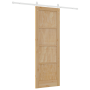 Puerta Deslizante  con Juego de Hardware 73.5x211 cm Madera Maciza de Pino | Foro24.es | Tu tienda online para hogar, jardín y más Foro24.es