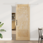 Puerta deslizante  con set de herrajes de 78x202 cm de madera maciza de pino | Foro24.es | Tu tienda online para hogar, jardín y más Foro24.es