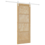 Puerta deslizante  con set de herrajes de 78x202 cm de madera maciza de pino | Foro24.es | Tu tienda online para hogar, jardín y más Foro24.es