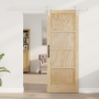 Puerta deslizante  con set de herrajes de 78x202 cm de madera maciza de pino | Foro24.es | Tu tienda online para hogar, jardín y más Foro24.es