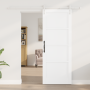Puerta Corrediza  con Juego de Herrajes Blanca 78x202 cm de Madera Maciza de Pino | Foro24.es | Tu tienda online para hogar, jardín y más Foro24.es