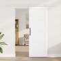 Puerta corredera  blanca con herrajes 78x211 cm de pino macizo | Foro24.es | Tu tienda online para hogar, jardín y más Foro24.es