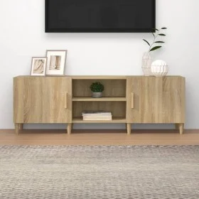 TV-Schrank aus Sonoma-Eichensperrholz, 150 x 30 x 50 cm von vidaXL, TV-Möbel - Ref: Foro24-812621, Preis: 114,89 €, Rabatt: %