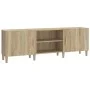 TV-Schrank aus Sonoma-Eichensperrholz, 150 x 30 x 50 cm von vidaXL, TV-Möbel - Ref: Foro24-812621, Preis: 114,89 €, Rabatt: %