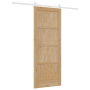 Puerta Corredera  con Set de Herrajes 83x211 cm Madera Sólida Pino | Foro24.es | Tu tienda online para hogar, jardín y más Foro24.es