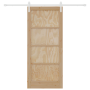 Puerta Deslizante  con Juego de Accesorios 86x198.5 cm Madera Maciza de Pino | Foro24.es | Tu tienda online para hogar, jardín y más Foro24.es