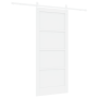 Puerta Deslizante Juego de 2 Blanca MDF 86 x 198.5 cm | Foro24.es | Tu tienda online para hogar, jardín y más Foro24.es
