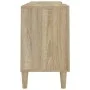 Sonoma oak plywood TV cabinet 150x30x50 cm by vidaXL, TV Furniture - Ref: Foro24-812621, Price: 114,89 €, Discount: %