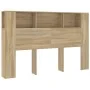 Sonoma oak headboard furniture 160x18.5x104.5 cm by vidaXL, Headboards and footboards - Ref: Foro24-811937, Price: 67,29 €, D...
