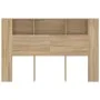 Sonoma oak headboard furniture 160x18.5x104.5 cm by vidaXL, Headboards and footboards - Ref: Foro24-811937, Price: 67,29 €, D...