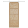 Puerta Deslizante  con Juego de Herrajes 93x232 cm Madera Sólida de Pino | Foro24.es | Tu tienda online para hogar, jardín y más Foro24.es