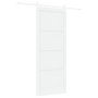 Puerta Deslizante  con Herrajes Blanca 93x232 cm Madera Maciza de Pino | Foro24.es | Tu tienda online para hogar, jardín y más Foro24.es
