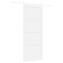 Puerta Deslizante  con Herrajes Blanca 93x232 cm Madera Maciza de Pino | Foro24.es | Tu tienda online para hogar, jardín y más Foro24.es