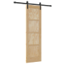 Puerta Deslizante  con Juego de Hardware 61x198.5 cm Madera Sólida de Pino | Foro24.es | Tu tienda online para hogar, jardín y más Foro24.es