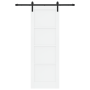 Puerta Corredera  con juego de herrajes blanca 73.5 x 211 cm de Madera Sólida de Pino | Foro24.es | Tu tienda online para hogar, jardín y más Foro24.es