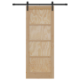 Puerta Corrediza  con Juego de Accesorios 78x202 cm Madera Sólida de Pino | Foro24.es | Tu tienda online para hogar, jardín y más Foro24.es