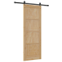 Puerta Corredera  con Juego de Herrajes 78x211 cm de Madera Maciza de Pino | Foro24.es | Tu tienda online para hogar, jardín y más Foro24.es