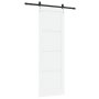 Puerta Deslizante con Juego de Herrajes Blanca 78x232 cm Madera Sólida de Pino | Foro24.es | Tu tienda online para hogar, jardín y más Foro24.es