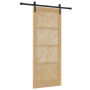 Puerta Corredera  con Kit de Hardware 83x202 cm Madera de Pino | Foro24.es | Tu tienda online para hogar, jardín y más Foro24.es