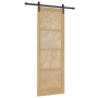 Puerta Deslizante con Juego de Herrajes 83x232 cm de Madera Maciza de Pino | Foro24.es | Tu tienda online para hogar, jardín y más Foro24.es