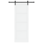 Puerta Deslizante  con Juego de Herrajes Blanca 83x232 cm Madera Sólida de Pino | Foro24.es | Tu tienda online para hogar, jardín y más Foro24.es