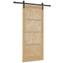 Puerta deslizante  con juego de herrajes 86x198.5 cm de madera maciza de pino | Foro24.es | Tu tienda online para hogar, jardín y más Foro24.es