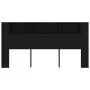 Black headboard furniture 200x18.5x104.5 cm by vidaXL, Headboards and footboards - Ref: Foro24-811953, Price: 80,27 €, Discou...