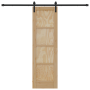 Puerta Corredera  con Juego de Herrajes 61x198,5 cm de Madera Maciza de Pino | Foro24.es | Tu tienda online para hogar, jardín y más Foro24.es