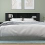 Schwarzes Kopfteilmöbel 200x18,5x104,5 cm von vidaXL, Kopf- und Fußteile - Ref: Foro24-811953, Preis: 82,46 €, Rabatt: %