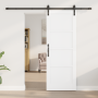 Puerta Deslizante  con Juego de Herrajes Blanca 73.5x198.5 cm de Madera Maciza de Pino | Foro24.es | Tu tienda online para hogar, jardín y más Foro24.es