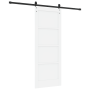 Puerta Deslizante  con Juego de Herramientas Blanca 78x202 cm Madera Sólida Pino | Foro24.es | Tu tienda online para hogar, jardín y más Foro24.es