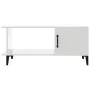 Couchtisch aus glänzend weißem Sperrholz, 90 x 50 x 40 cm von vidaXL, Couchtisch - Ref: Foro24-812759, Preis: 47,53 €, Rabatt: %
