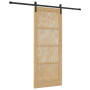 Puerta corrediza  con set de herrajes 83x202 cm de madera maciza de pino | Foro24.es | Tu tienda online para hogar, jardín y más Foro24.es