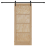 Puerta corrediza  con set de herrajes 83x202 cm de madera maciza de pino | Foro24.es | Tu tienda online para hogar, jardín y más Foro24.es