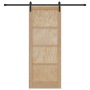 Puerta Deslizante  con Juego de Herrajes 83x211 cm de Madera Maciza de Pino | Foro24.es | Tu tienda online para hogar, jardín y más Foro24.es