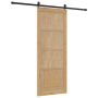 Puerta Deslizante  con Juego de Herrajes 83x211 cm de Madera Maciza de Pino | Foro24.es | Tu tienda online para hogar, jardín y más Foro24.es