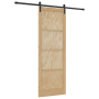Puerta corredera  con herrajes 83x232 cm de madera sólida de pino | Foro24.es | Tu tienda online para hogar, jardín y más Foro24.es