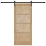 Puerta Corredera  con Juego de Herrajes 86x198.5 cm Madera Maciza Pino | Foro24.es | Tu tienda online para hogar, jardín y más Foro24.es