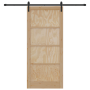 Puerta Deslizante  con Juego de Herrajes 93x211 cm Madera Sólida de Pino | Foro24.es | Tu tienda online para hogar, jardín y más Foro24.es