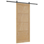 Puerta Deslizante  con Juego de Accesorios 93x232 cm Madera Sólida de Pino | Foro24.es | Tu tienda online para hogar, jardín y más Foro24.es