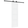Puerta corrediza  con juego de herrajes blanca 61x198.5 cm de madera maciza de pino | Foro24.es | Tu tienda online para hogar, jardín y más Foro24.es