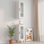 Glänzend weißer Hängeschrank 34,5x34x90 cm von vidaXL, Sideboards - Ref: Foro24-812453, Preis: 61,73 €, Rabatt: %