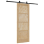 Puerta Corrediza  con Juego de Herrajes 73.5x198.5 cm Madera Maciza de Pino | Foro24.es | Tu tienda online para hogar, jardín y más Foro24.es