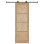 Puerta Corredera  con Juego de Herrajes 78x232 cm Madera Maciza de Pino | Foro24.es | Tu tienda online para hogar, jardín y más Foro24.es