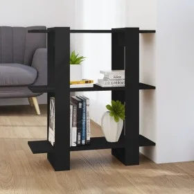 Black shelving/space divider 80x30x87 cm by vidaXL, Bookcases and shelves - Ref: Foro24-811584, Price: 46,89 €, Discount: %